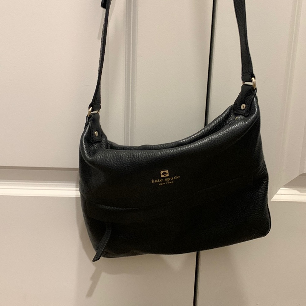 Black Kate spade cross body bag